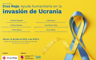 El Instituto Gil-Albert organiza una mesa redonda sobre la ayuda humanitaria ante el conflicto de Ucrania