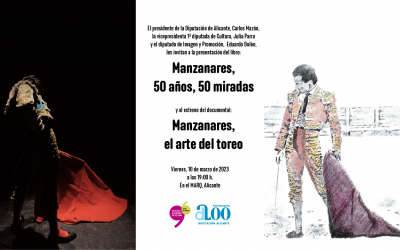 La Diputación rinde homenaje a Manzanares a través de un documental y un libro con imágenes inéditas