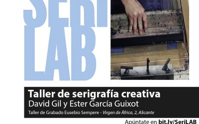 El Instituto de Cultura Gil-Albert organiza un taller de serigrafía creativa impartido por la Asociación DaGuten