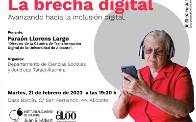 El Instituto Juan Gil-Albert pone sobre la mesa el debate sobre la evolución de las tecnologías y la brecha digital