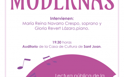 El Instituto Gil-Albert conmemora el Día de la Mujer con una velada musical sobre compositoras modernas